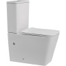 Унитаз-компакт Abber Rechteck AC1210 Белый с бачком и сиденьем Микролифт