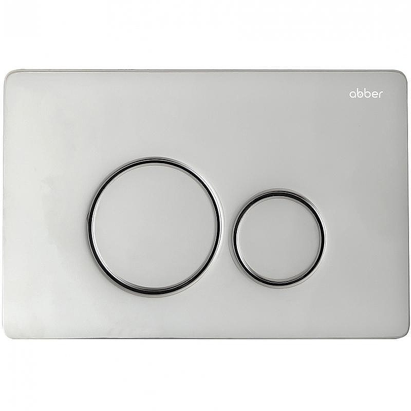 Клавиша смыва Abber AC0121 Хром