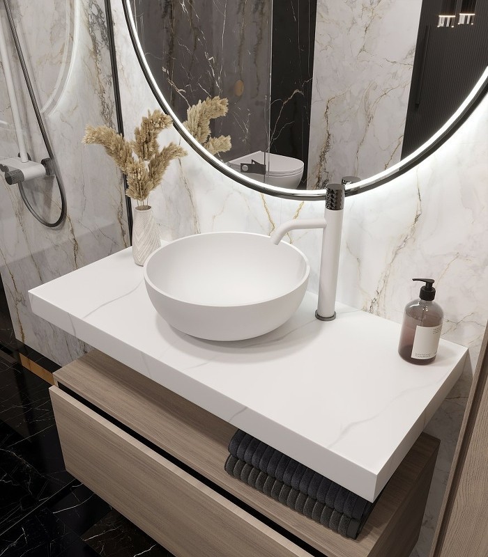 Столешница под раковину Boheme Armadi Art Flat 100 869-100-CLCT