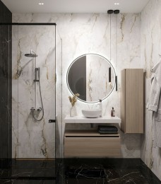 Столешница под раковину Boheme Armadi Art Flat 100 869-100-CLCT