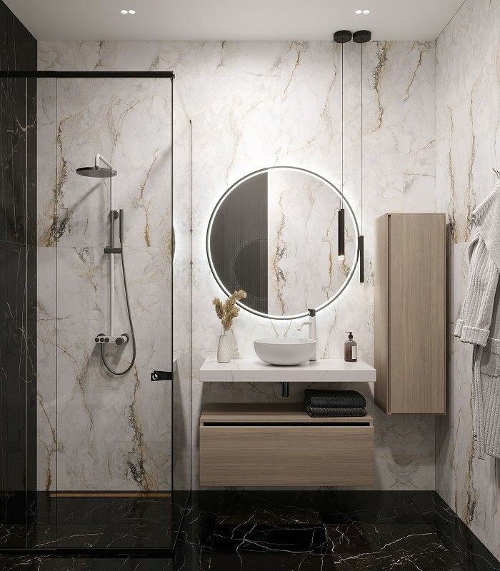 Столешница под раковину Boheme Armadi Art Flat 100 869-100-CLCT