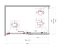 Душевой уголок BelBagno Marino 2 140x90 MARINO-2-AH-1-140/90-C-Cr