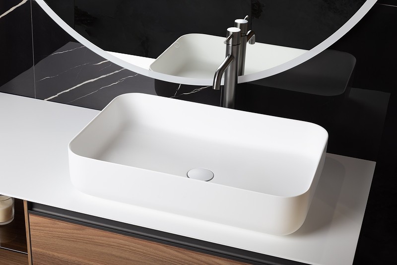 Раковина-чаша Boheme Corian Slim 60 879-60-MW