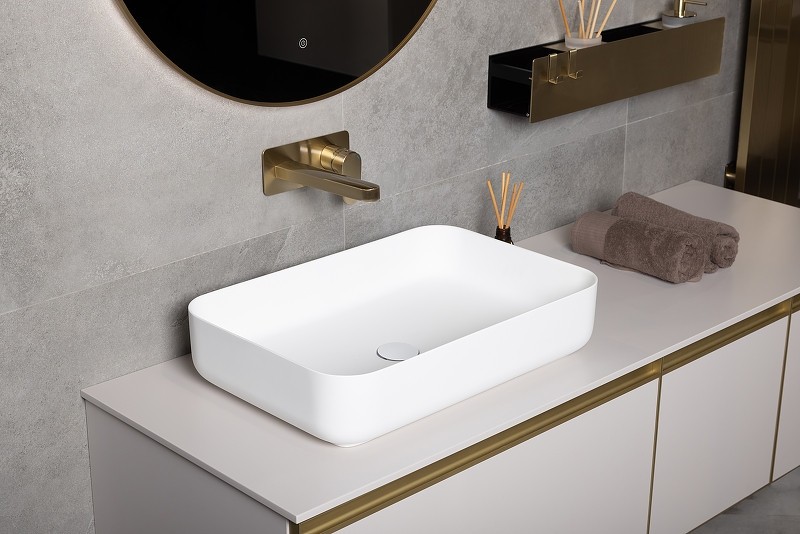 Раковина-чаша Boheme Corian Slim 60 879-60-MW