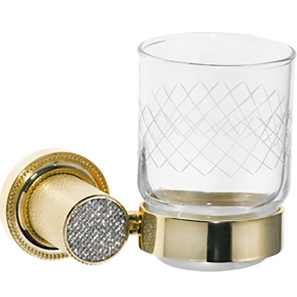 Стакан для зубных щеток Boheme Royal Cristal 10924-G