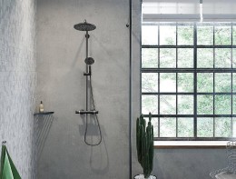 Крючок Hansgrohe AddStoris 41742340 Черный Хром