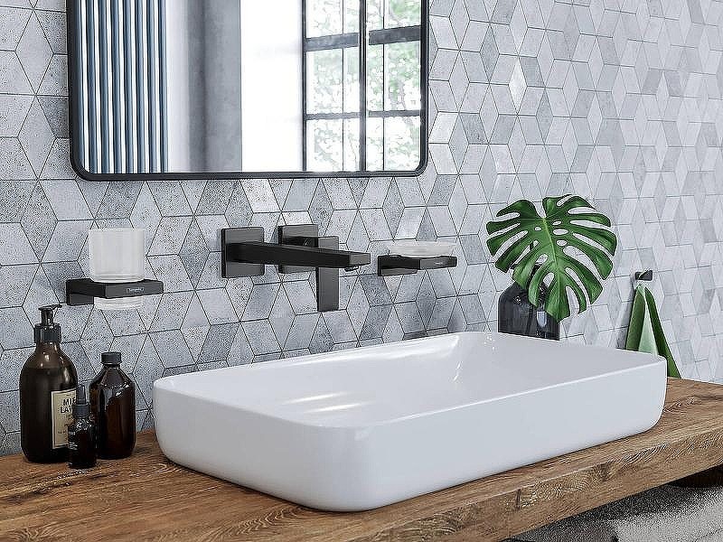 Крючок Hansgrohe AddStoris 41742340 Черный Хром