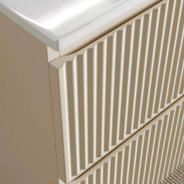 Тумба под раковину Sancos Snob R 100 R SNR100RCE подвесная Beige Soft