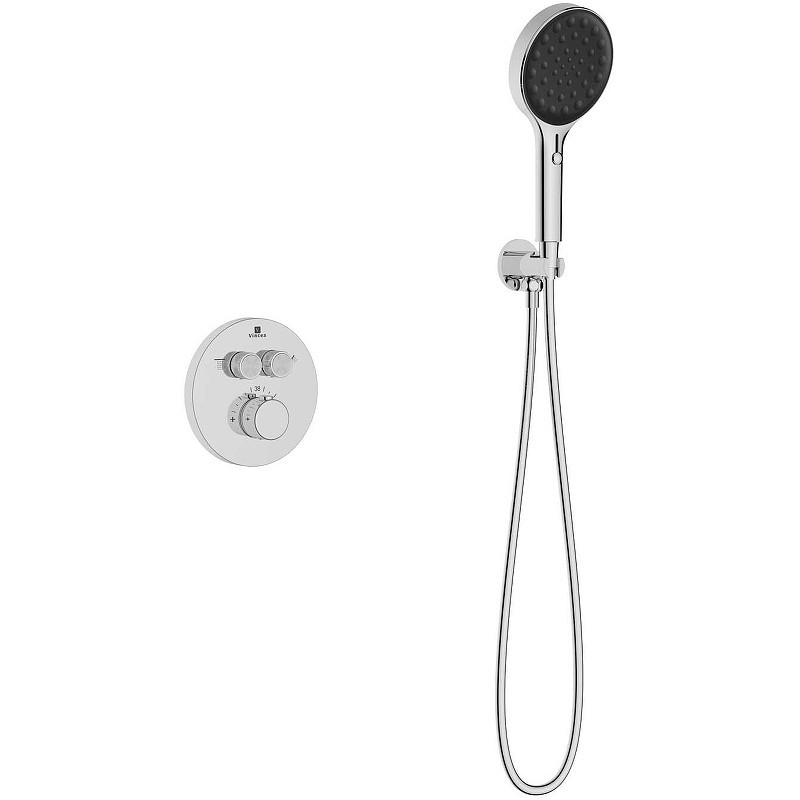 Душевая система Vincea Inspire VSFW-3I22MT3CH с термостатом
