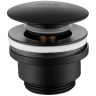 донный клапан Abber AF0011B click-clack черный матовый
