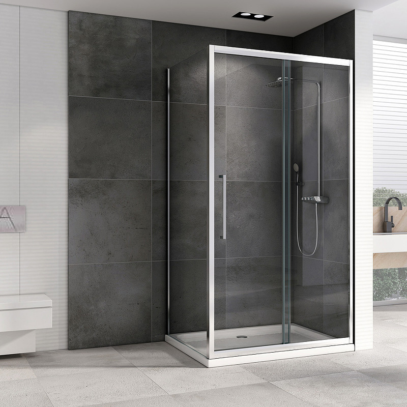 Душевой уголок Abber Schwarzer Diamant 100x100 AG30100H-S100