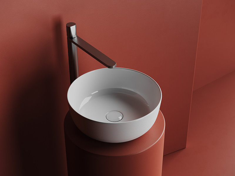 Раковина-чаша Ceramicanova Element 36 CN6073 Белая глянцевая