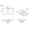 Раковина BelBagno Love 80 LOV-800-LVB