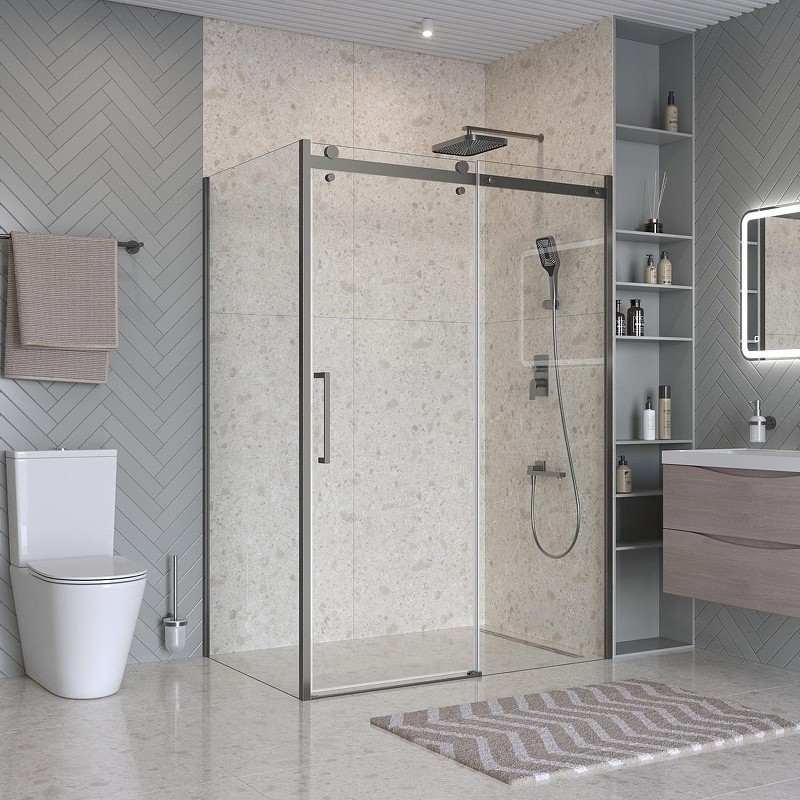 Душевой уголок BelBagno Marino 2 140x90 MARINO-2-AH-1-140/90-C-GM