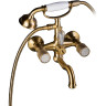 Смеситель для ванны Boheme Royal Cristal 313-Royal/CRST