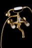 Смеситель для ванны Boheme Royal Cristal 313-Royal/CRST