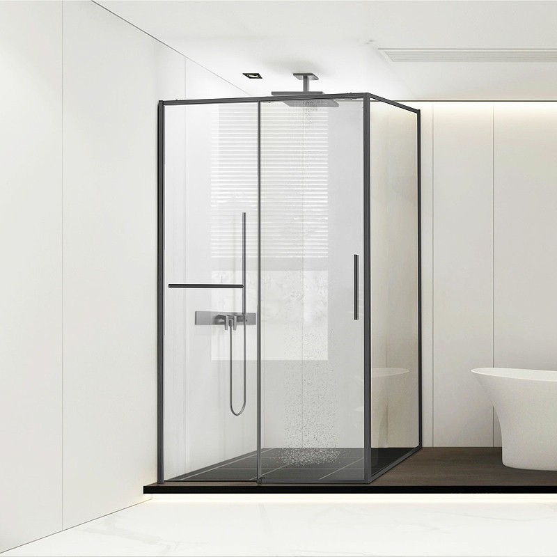 Душевой уголок Vincea Slim Soft 110x90 VSR-1SS9011CLGM