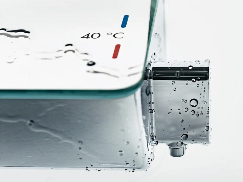 Смеситель для душа Hansgrohe Ecostat Select 13161000 с термостатом
