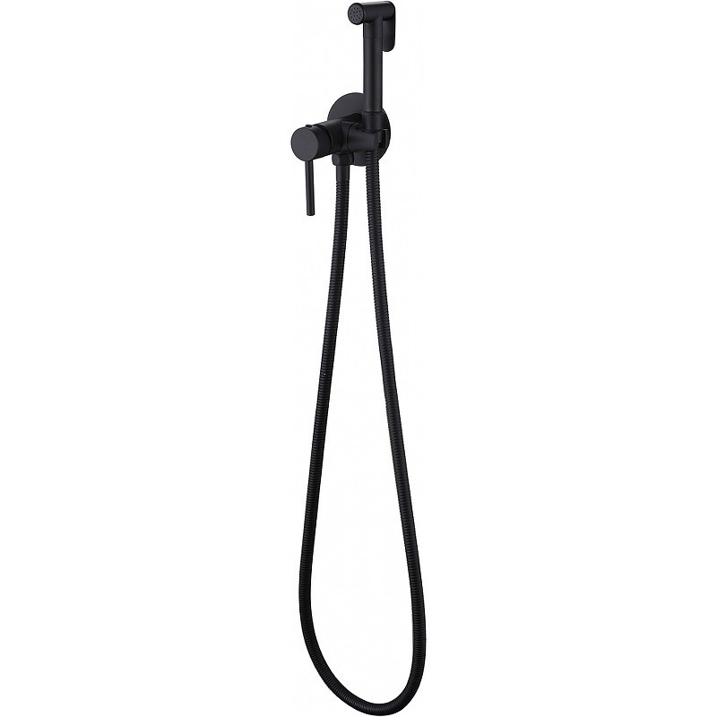 Гигиенический душ Abber Wasser Kreis AF8125B черный матовый