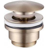 донный клапан Abber AF0011G click-clack Золото матовое