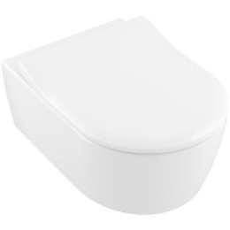 Унитаз подвесной Villeroy&amp;Boch Avento 5656R001 цвет Альпийский белый без сиденья