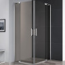 Душевой уголок Cezares Slider 100х90 SLIDER-AH-2-80/90-90/100-BR-Cr