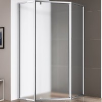 Душевой уголок Cezares Eco 100x100 ECO-O-P-1-100-P-Cr