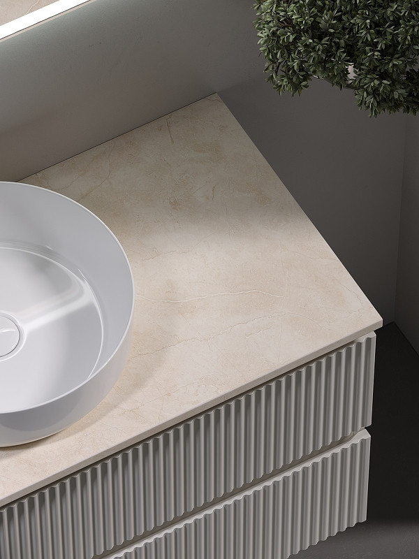 Тумба под раковину Sancos Snob R 100 SNR100CE подвесная Beige Soft