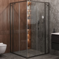 Душевой уголок Cezares Molveno 130x130 MOLVENO-A-22-100+30-C-GM-IV