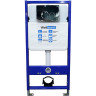 Комплект унитаза Ceramicanova Uno Rimless CN11001 с инсталляцией WellWant Standart 50 WWISI1110B