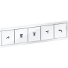Смеситель для душа Hansgrohe RainSelect 15384700 с термостатом белый матовый