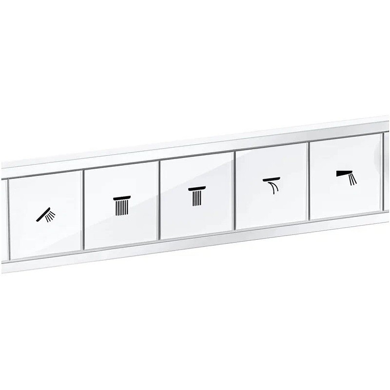Смеситель для душа Hansgrohe RainSelect 15384700 с термостатом белый матовый