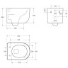 Унитаз BelBagno Soft-Tor BB084CH-TOR подвесной