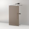 Душевая перегородка Cezares Liberta 80 LIBERTA-L-2-80-BR-NERO
