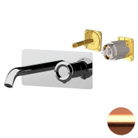 Смеситель для раковины Remer Element ET15KBRP цвет Медь брашированная