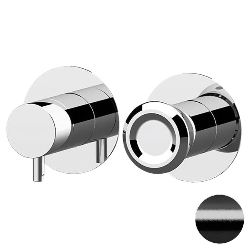 Смеситель для душа Remer Element ET92ZPWBCFP цвет Черный брашированный хром