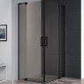 Душевой уголок Cezares Slider 100х90 SLIDER-AH-2-80/90-90/100-BR-NERO
