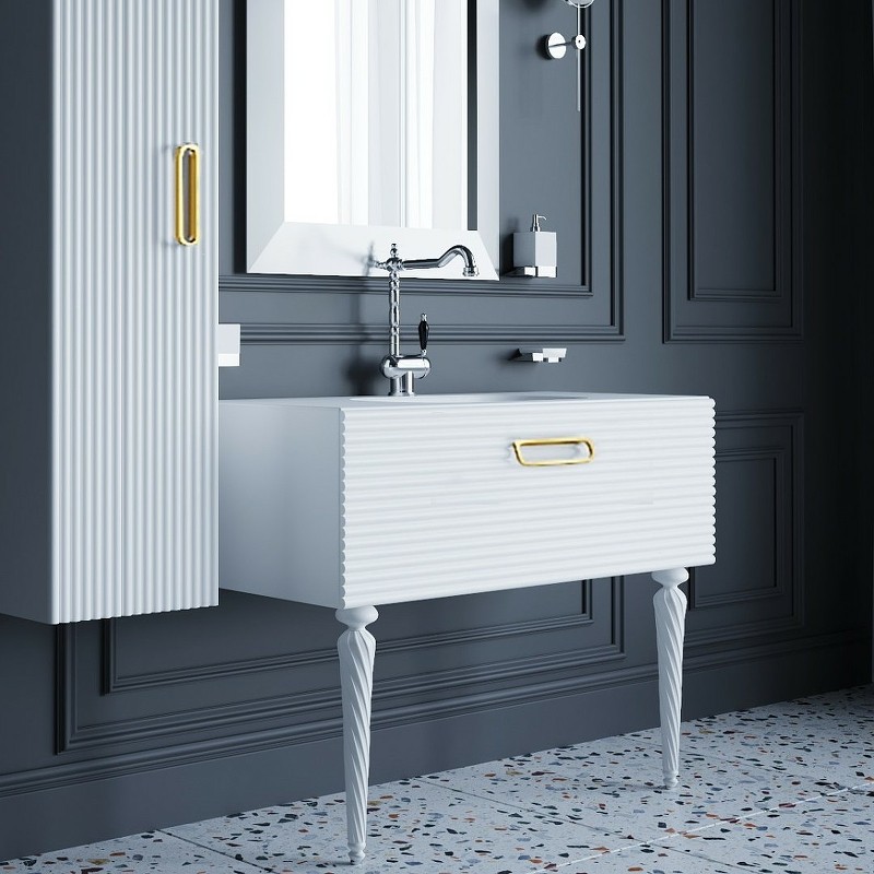 Тумба под раковину Boheme Armadi Art Vallessi Avangarde Linea 100 842-100-WG подвесная