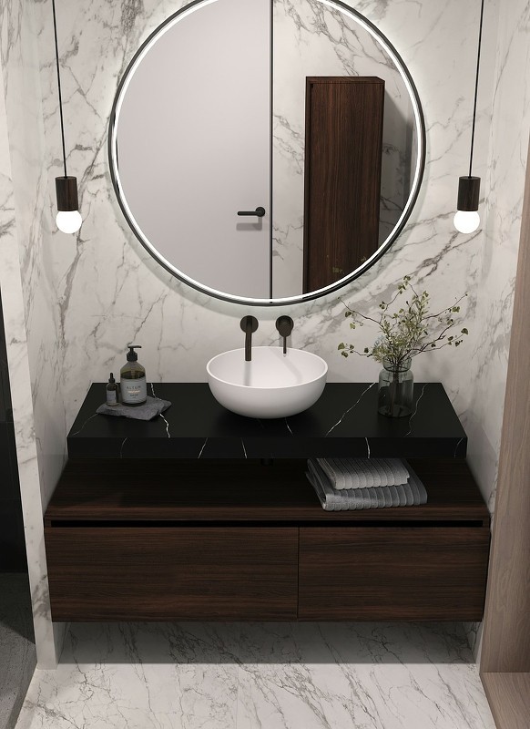 Столешница под раковину Boheme Armadi Art Flat 120 869-120-NM