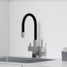 Смеситель для кухни Sancos Arno SC4005CH Хром Черный