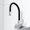Смеситель для кухни Sancos Arno SC4005CH Хром Черный