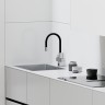 Смеситель для кухни Sancos Arno SC4005CH Хром Черный