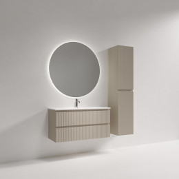 Тумба под раковину Sancos Snob R 100 SNR100/39CE подвесная цвет Beige Soft