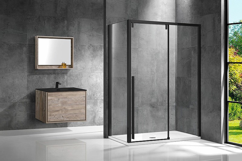 Душевой уголок Vincea Lugano 140х90 VSR-1L9014CLB-1