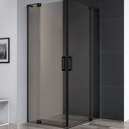Душевой уголок Cezares Slider 90x90 SLIDER-A-2-80/90-BR-NERO