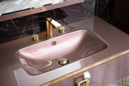 Смеситель для раковины Boheme Venturo 150-G-DIAMOND