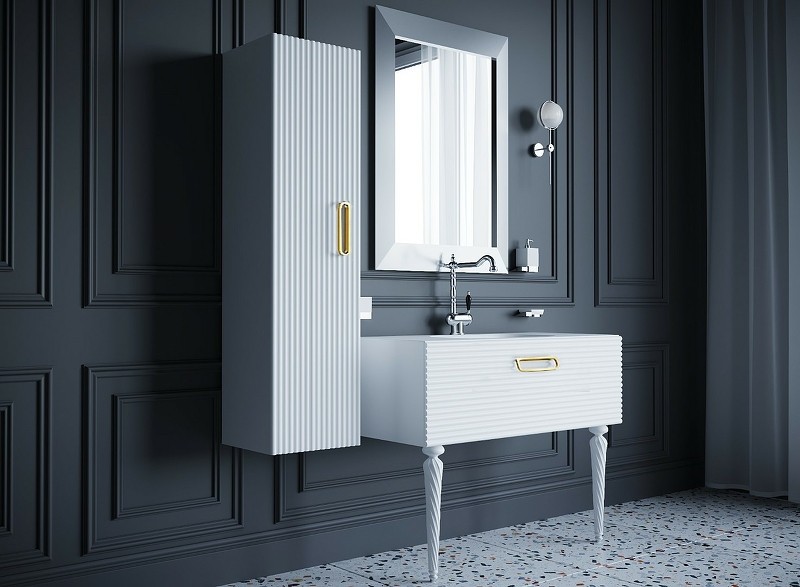 Тумба под раковину Boheme Armadi Art Vallessi Avangarde Linea 100 842-100-WCR подвесная