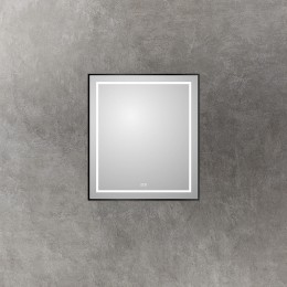 Зеркало BelBagno Kraft 70 SPC-KRAFT-700-800-LED-TCH-WARM-NERO с подсветкой