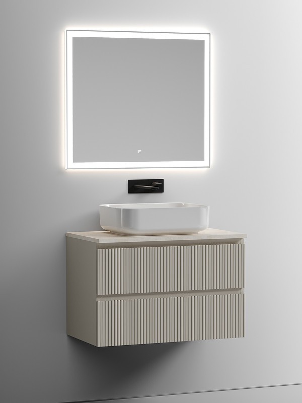 Тумба под раковину Sancos Snob T 80 SNT80CE подвесная Beige Soft
