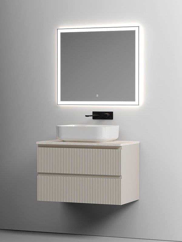 Тумба под раковину Sancos Snob T 80 SNT80CE подвесная Beige Soft